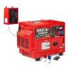 Groupe électrogène diesel avec démarrage électrique max 7500W + système ATS - Brick