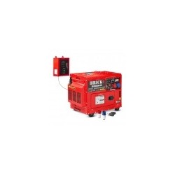 Groupe électrogène diesel avec démarrage électrique max 7500W + système ATS - Brick
