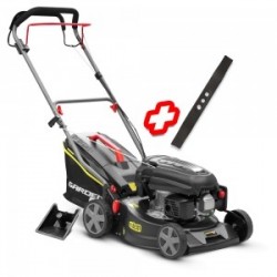 Tondeuse thermique autotractée 144.3cc - 41.8cm livrée avec 2 lames + mulching