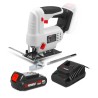 Scie sauteuse pendulaire 20V max livrée avec batterie 2Ah - X PERFORMER