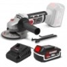 Meuleuse d'angle sans fil 20V - 115mm avec batterie 4Ah - X-Performer