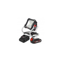 Projecteur de chantier rechargeable 20V avec batterie 2Ah - X Performer