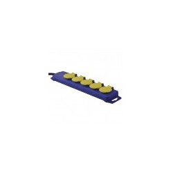Bloc 5 prises étanche - 3x1.5mm² - I-Watts