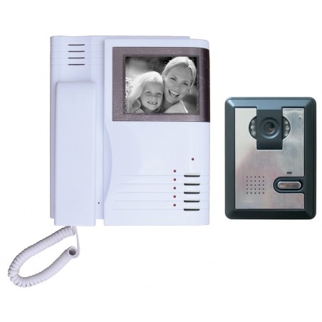 Portier vidéo noir et blanc - Elem Technic