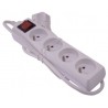 Bloc 4 prises + interrupteur 3g*1.0mm2 - I-Watts