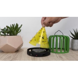 Genius Ideas GI-054561: Piège à insectes lumineux 'Cactus' FLYTRAP