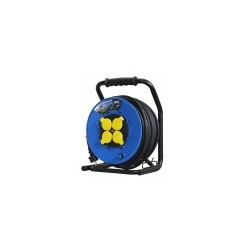 Enrouleur 4 prises-h07rn-3g2.5MM²-40M -I-watts Pro