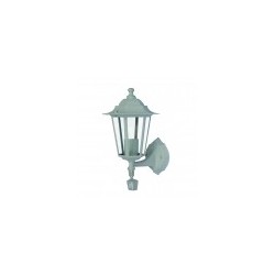 Applique montante E27 60W détecteur - Blanc