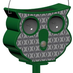 Genius Ideas Clôture Sonique Répulsive Solaire Universel - Hibou