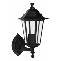 APPLIQUE MONTANTE E27 60W - NOIR