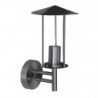Applique montante Inox E27 60W