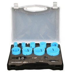 Coffret scie cloche bi métal 13pcs - Work Men