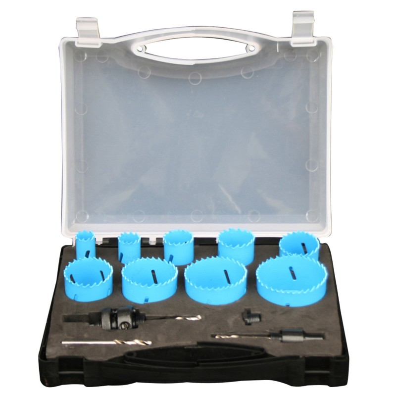 Coffret scie cloche bi métal 13pcs - Work Men