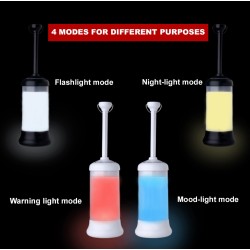 Herzberg HG-5049: Eclairage à LED Monté Sur Véhicule Blanc