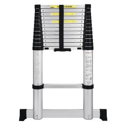 Herzberg HG-5560 : Echelle télescopique rétractable en aluminium - 5.6M