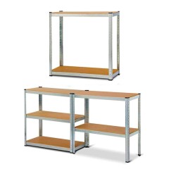 Herzberg HG-8027: Clayette de Stockage Galvanisée