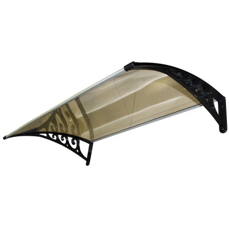 Auvent de porte 100x150cm - Elem Technic
