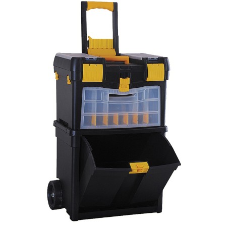 Servante plastique avec organiseur 47x26x62cm
