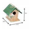 Lifetime Garden Nichoir 17x16x15cm