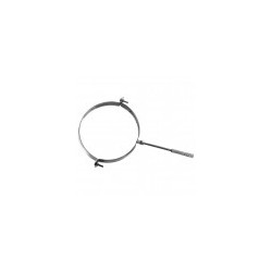 Collier mural en Inox avec goujon - Diamètre 100mm