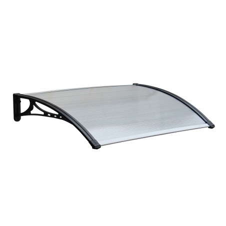 Auvent de porte en polycarbonate