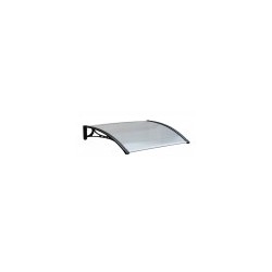 Auvent de porte en polycarbonate