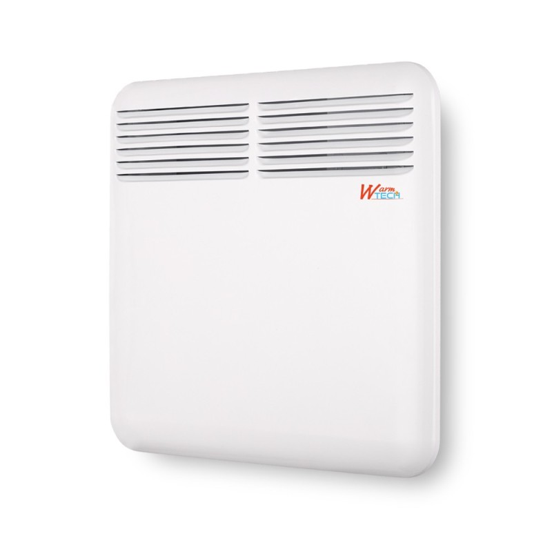 Chauffage électrique mural 1000W - 51.5x43x6.5cm - Warmtech
