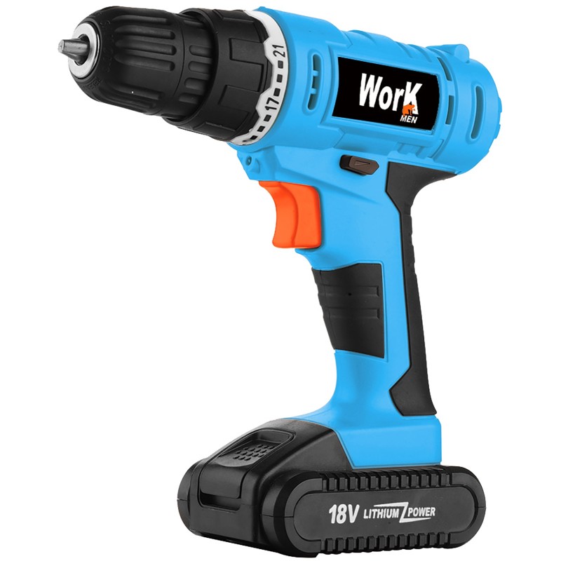 Perceuse visseuse 18V Lithium - Work Men