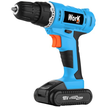 Perceuse visseuse 18V Lithium - Work Men