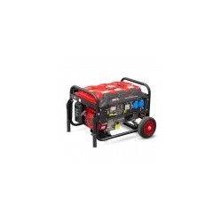 Groupe électrogène max 3000W avec roues - 2 prises - AVR - Essence - Brick