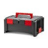Boîte à outils empilable en plastique 46.4x33.5x21.2cm - Constructor