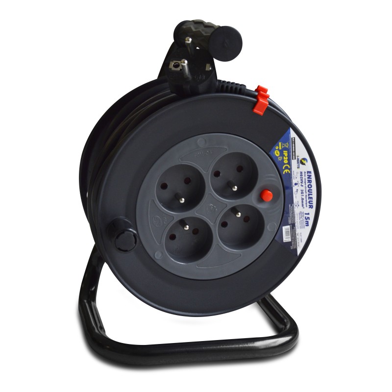 Enrouleur électrique 15M HO5VV-F - 3G1.0