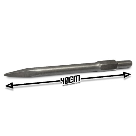 Burin pointu pour marteau piqueur - Brick