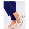 Escarpins talon large