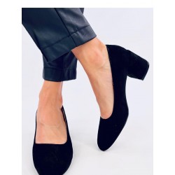 Escarpins talon large