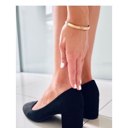 Escarpins talon large