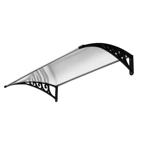 Auvent de porte en polycarbonate