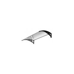 Auvent de porte en polycarbonate