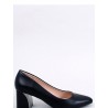Escarpins talon large