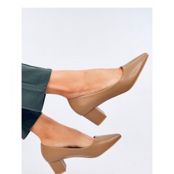 Escarpins talon large