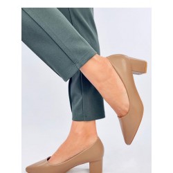Escarpins talon large