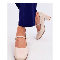 Escarpins talon large