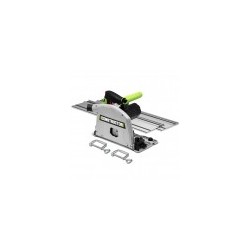 Scie circulaire plongeante 1400W avec rail de guidage - Lame 190mm 24 dents - Constructor