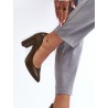 Escarpins talon large