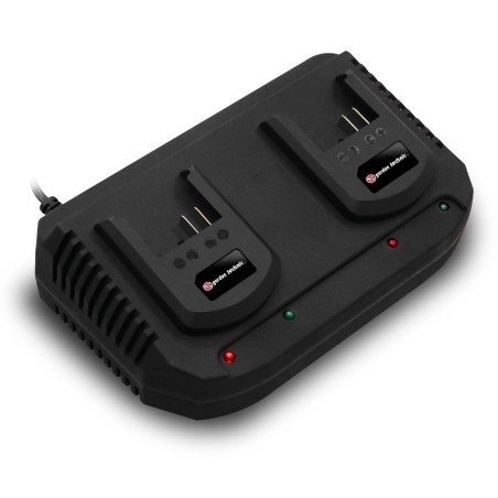 Chargeur double pour batterie 20v lithium - Elem G