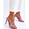 Sandales à talons