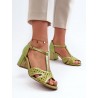 Sandales à talons
