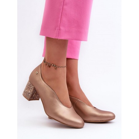 Escarpins talon large model 198121 Step in style