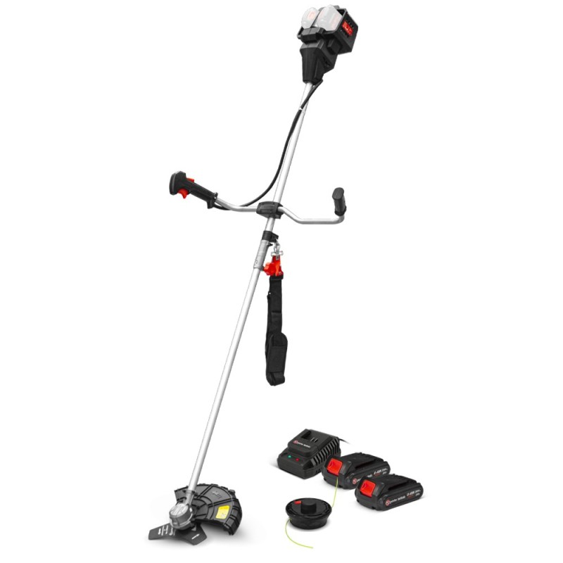 Débroussailleuse rechargeable 40V (2x20V) livrée avec batteries et chargeur - Elem Garden