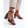 Sandales à talons